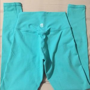 TYC teal/aqua classic style leggings